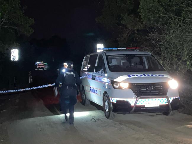 Queensland police are investigating the death of a woman in Bluewater today after a body was found earlier this afternoon. At about 4.45pm police were called to bushland near Jaloonda Road in Bluewater after a passing fisherman located the body of a woman near the road. Picture Daniel Shirkie