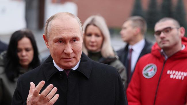 President Vladimir Putin’s insistence that Russia’s territorial demands are nonnegotiable appears to leave little scope for talks at present. Picture: Sputnik/AFP