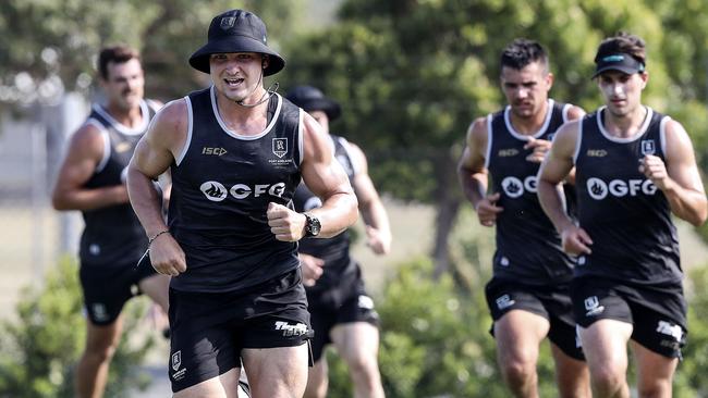 Ollie Wines was fit and firing during Port Adelaide’s Queensland trip earlier in the pre-season. Picture: Sarah Reed