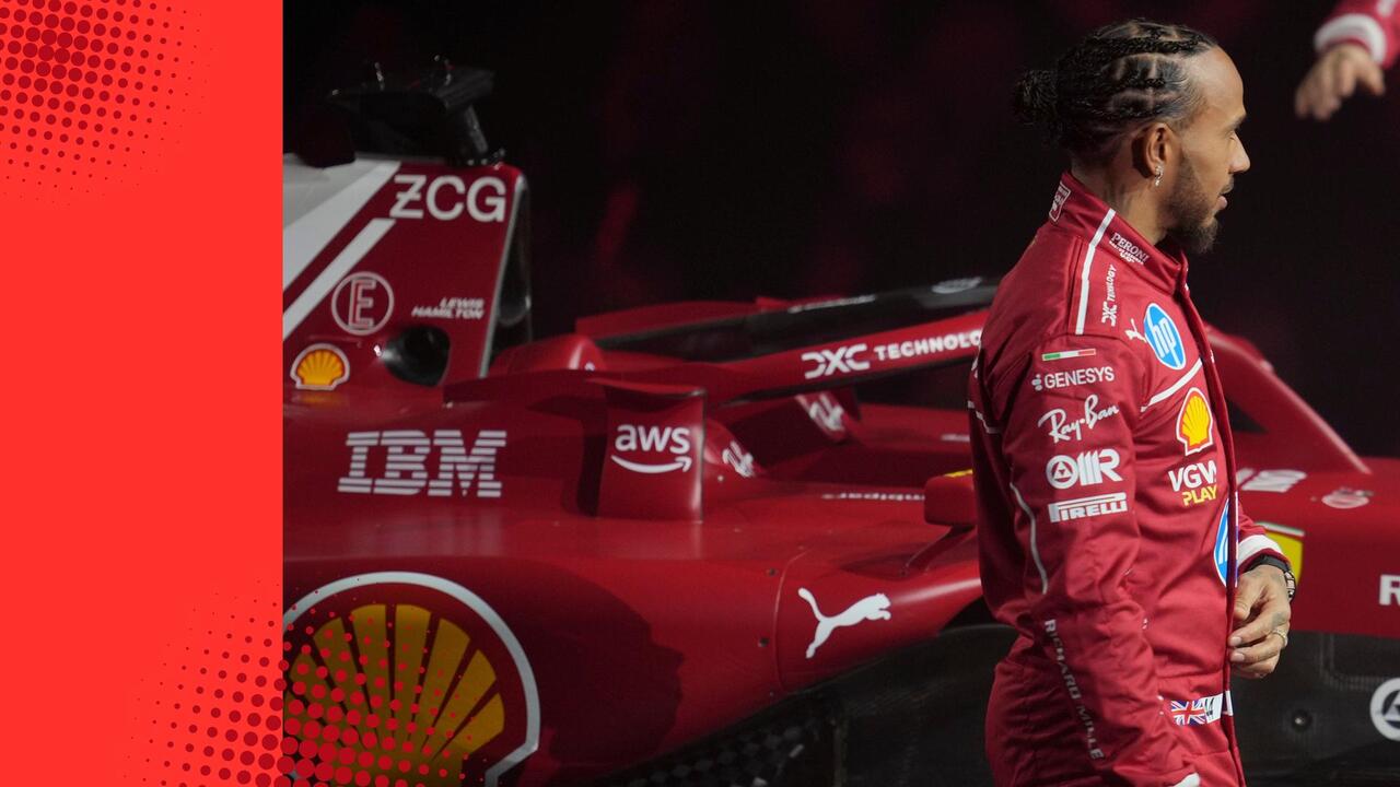 The wait is over! Lewis Hamilton gets behind the wheel of his new Ferrari SF-25 for the 2025 Formula 1 season