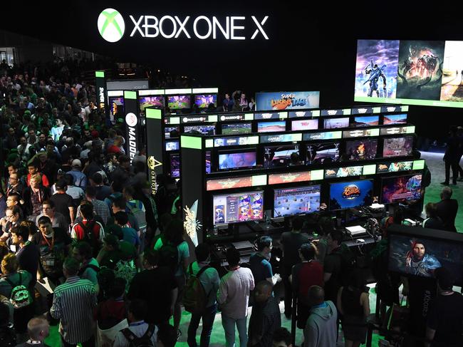 Gamers will be able to download, play and store games entirely digitally. Picture: AFP