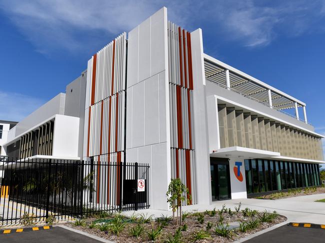 Construction on Telstra’s $32m state-of-the-art office and warehouse facility ‘Our Hub’ in the Townsville CBD has completed on Flinders St West. Picture: Evan Morgan