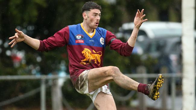 Reece Jones in action for South Morang. Picture: Hamish Blair