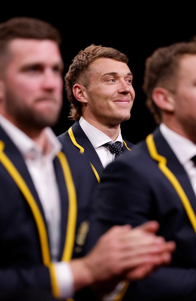 Patrick Cripps after he was announced as vice captain. Picture: Dylan Burns/AFL Photos