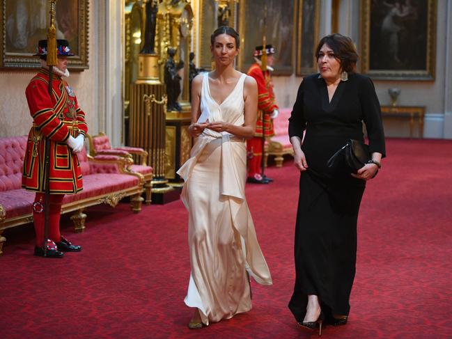 Rose Hanbury arrives for a State Banquet at Buckingham Palace in June 2019. Picture: Getty Images