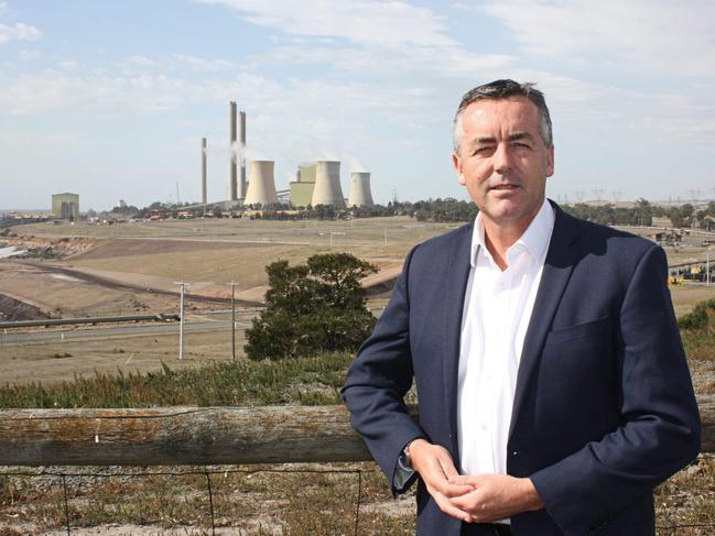 The Nationals Member for Gippsland Darren Chester, pictured at Miners Lookout near Loy Yang.