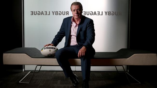 Graham Annesley has taken a role with the NRL as head of elite football operations. Picture: Toby Zerna