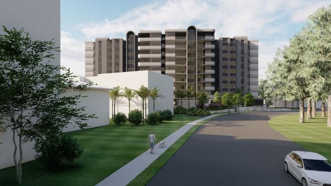 Developer Grassy Knoll Projects' proposed tower in Palm Beach. Picture: Supplied