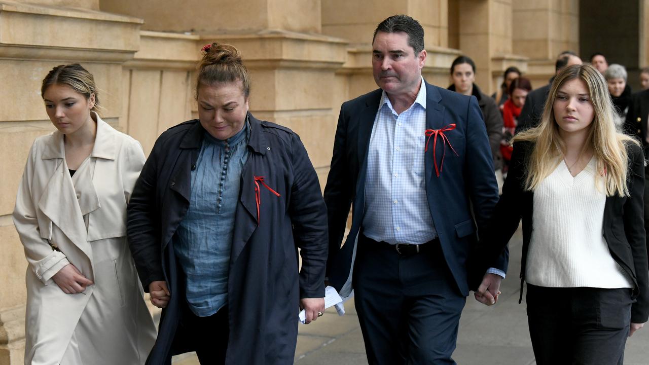 Sophia Naismith’s leaving district court after the sentence was handed down. Picture: NCA NewsWire / Naomi Jellicoe