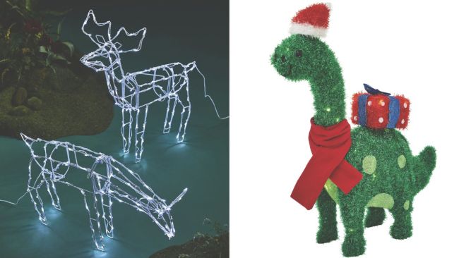 Other ALDI favourites for Christmas decorating. Images: Supplied