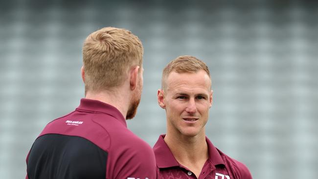 Daly Cherry-Evans was at Manly’s trial game. Picture: Matt King/Getty Images