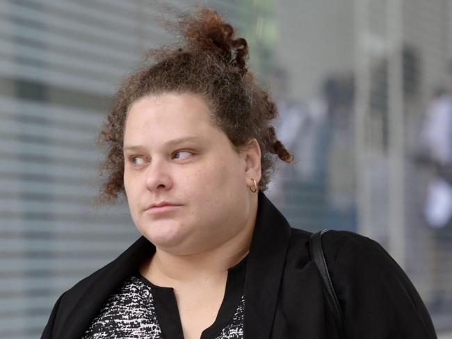 BRISBANE, AUSTRALIA - NewsWire Photos February 13, 2025: Emily-Jean Taylor Reynolds was sentenced for her role in the abuse of a 13 yr old. Picture: NewsWire / Sarah Marshall