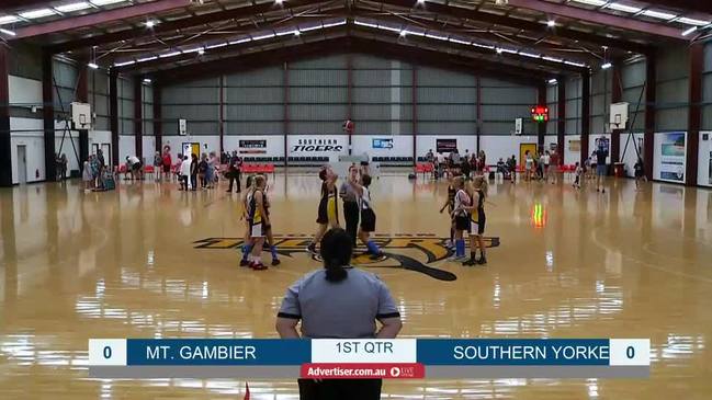 Replay: SA Country Basketball Championships (Under-14 division 3 girls - Mount Gambier v Southern Yorke)