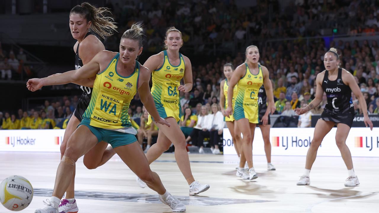 The sponsorship controversy has overshadowed the Constellation Cup. (Photo by Darrian Traynor/Getty Images)