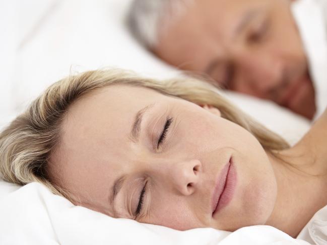 Feeling Great - July 20, 2015A mature couple asleep in bed