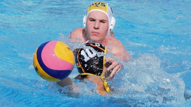 Nicholas Mordes is seen as having a big future in water polo.