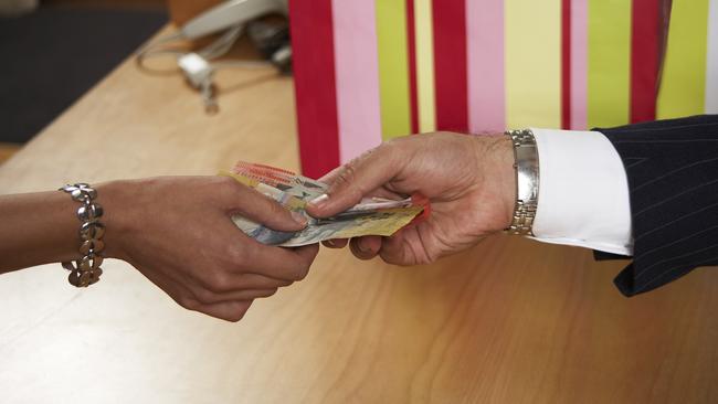 The ATO is targeting businesses doing ‘cashies’. Picture: Getty Images.