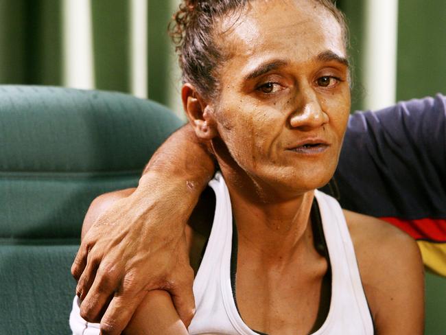 Norma, back in 2006, after her sons, aged eight and 10, died when a night train hit them on the railway track.