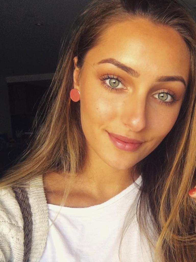 Australian tennis star Nick Kyrgios was accused by police of assaulting his ex-girlfriend Chiara Passari (pictured). Picture: Facebook.