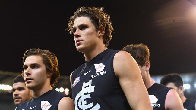 Would you swap Charlie Curnow for Dustin Martin? Picture: Getty Images