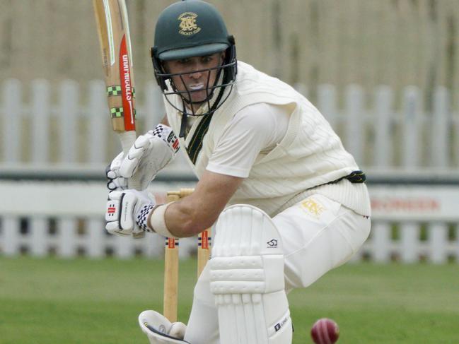 Premier Cricket: Northcote v Casey-South Melbourne. Northcote batter  Mark Phelan.   Picture: Valeriu Campan