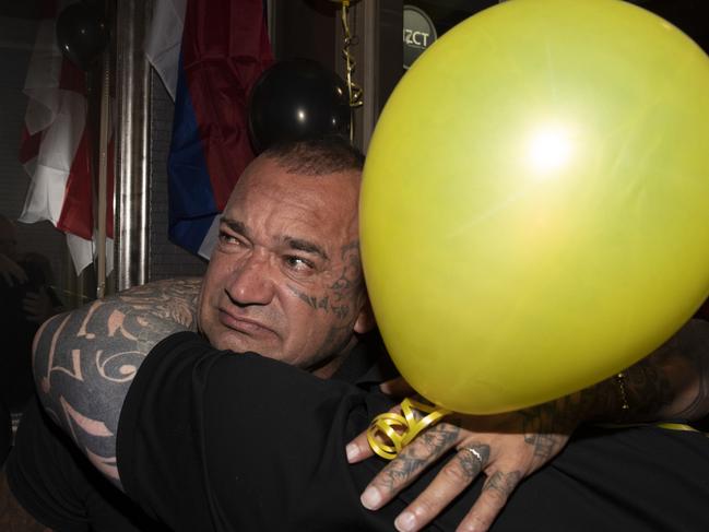 Shane ‘Kiwi’ Martin pictured after Richmond’s 2019 Granf Final victory in 2019. Picture: AAP