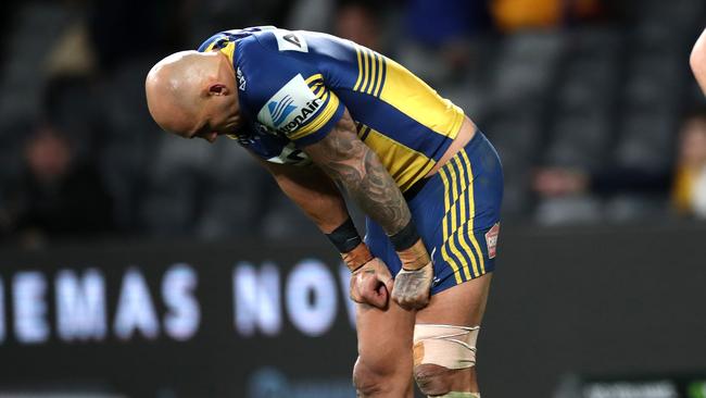 Blake Ferguson has been axed by the Eels. Picture: Phil Hillyard