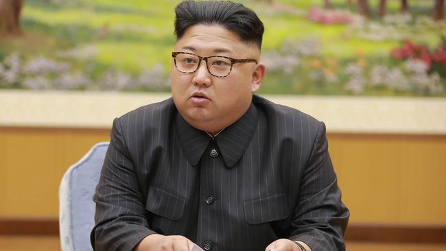 North Korean leader Kim Jong-un. Picture: AFP