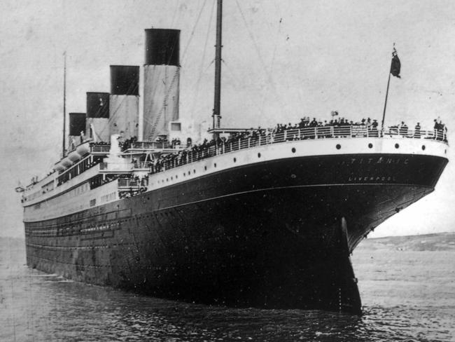 If it were not for the Carpathia, every one of the great vessel’s passengers would most probably have died from hyperthermia in the freezing conditions. Picture: Father Browne’s Titanic Album