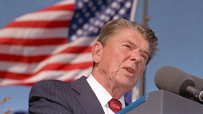 Could former US President Ronald Reagan make the Liberals learn to win again?