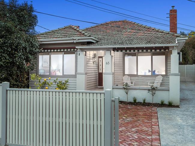 65 Eirene Street, Yarraville - for Herald Sun real estate