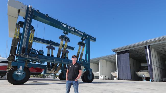 Owner Tony Longhurst at The Boat Works. Picture Glenn Hampson