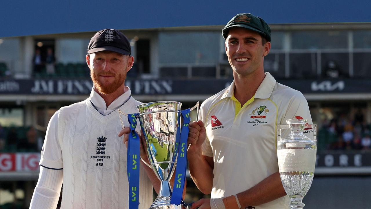 England and Australia shared the spoils. (Photo by Adrian DENNIS / AFP)