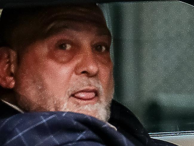 MELBOURNE, AUSTRALIA - NewsWire Photos JULY 22 , 2020 : Mick Gatto leaves his solicitor's offices in Queen Street Melbourne. Mick Gatto is suing the ABC for defamation. Picture : NCA NewsWire / Ian Currie