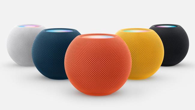 Apple HomePod Mini smart speakers help operate HomeKit networks.