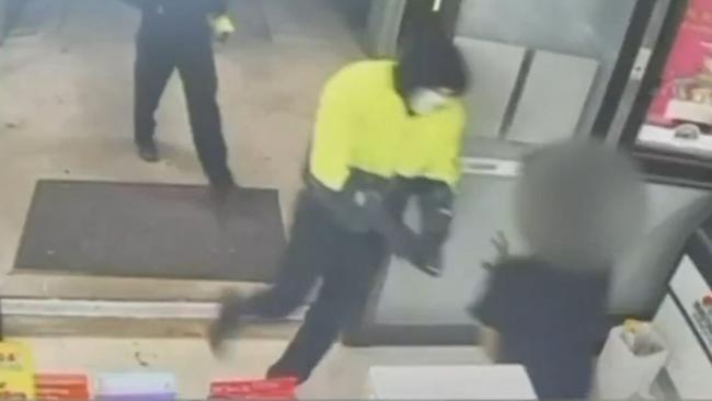 Two armed robbers have held up a supermarket at Trott Park demanding cash and cigarettes. Picture: 7NEWS