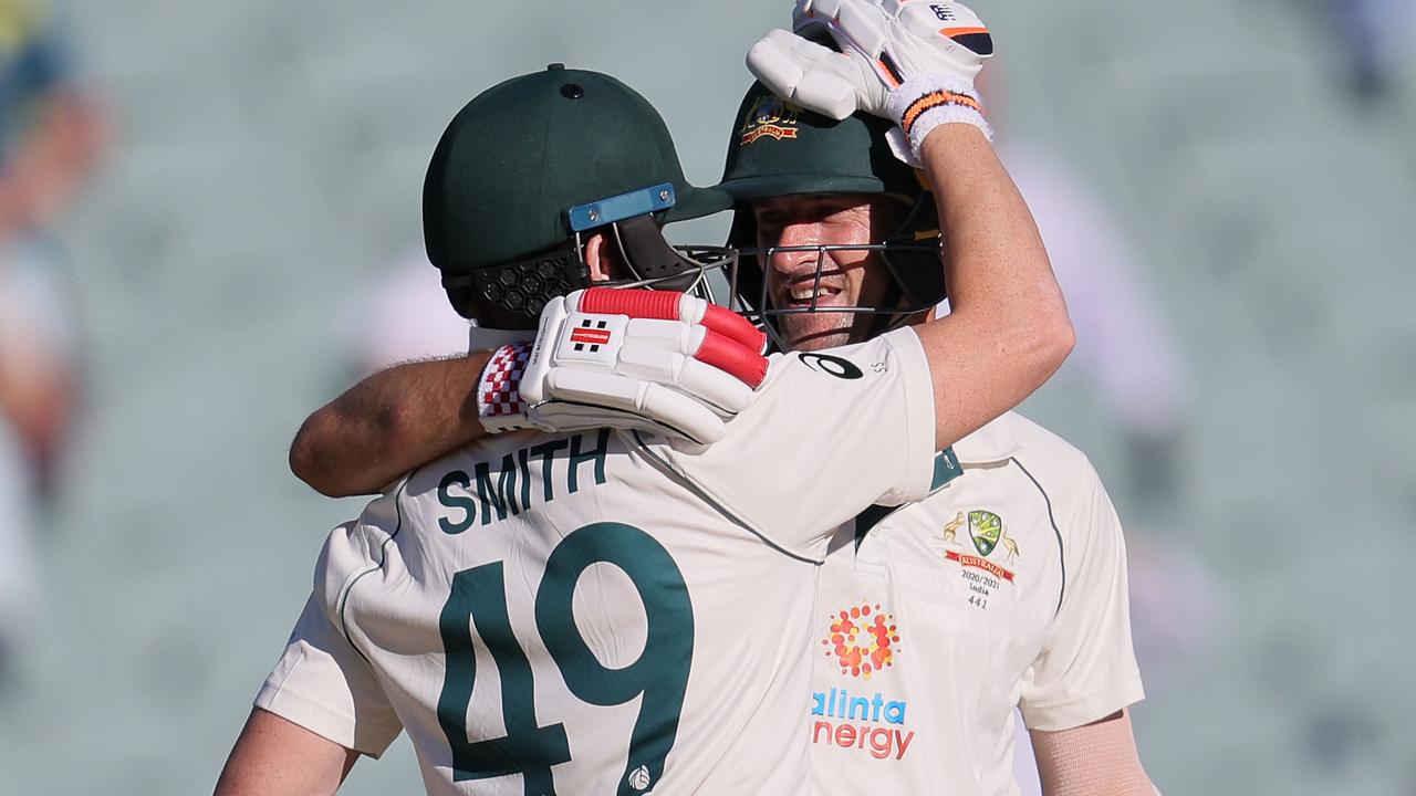 Smith was there at the end with Joe Burns to guide Australia home.