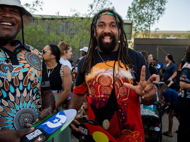 NAIDOC march, 2024. The theme this year is 'Keep the fire burning: Blak, loud and proud'. Picture: Pema Tamang Pakhrin