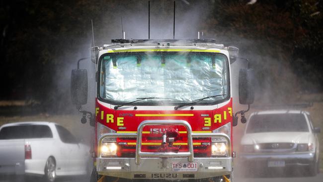 Tasmania Fire Service vehicle.