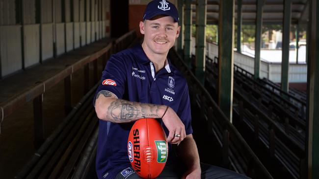 Fremantle’s new recruit Cam McCarthy.