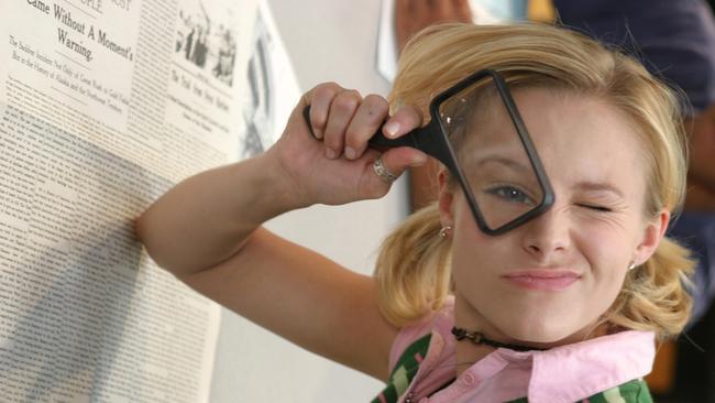 Kristen Bell in <i>Veronica Mars</i>, streaming on Stan.