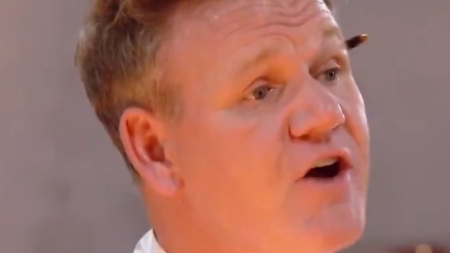 Gordon Ramsay berates Chris over his pork (MasterChef)