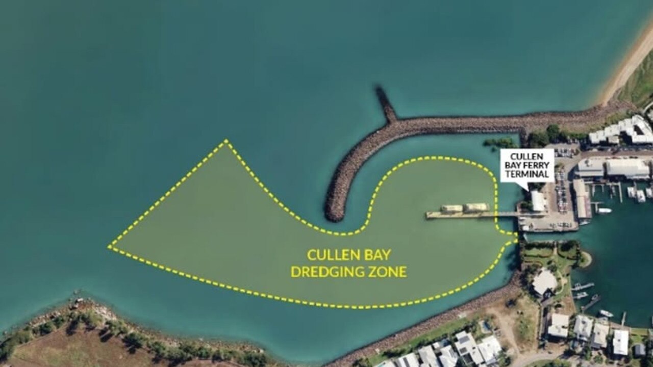 Cullen Bay dredging to be fast-tracked to keep ferries running