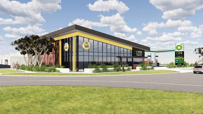 SOON: What the new OTR and Guzman y Gomez in Mildura will look like. Picture: OTR