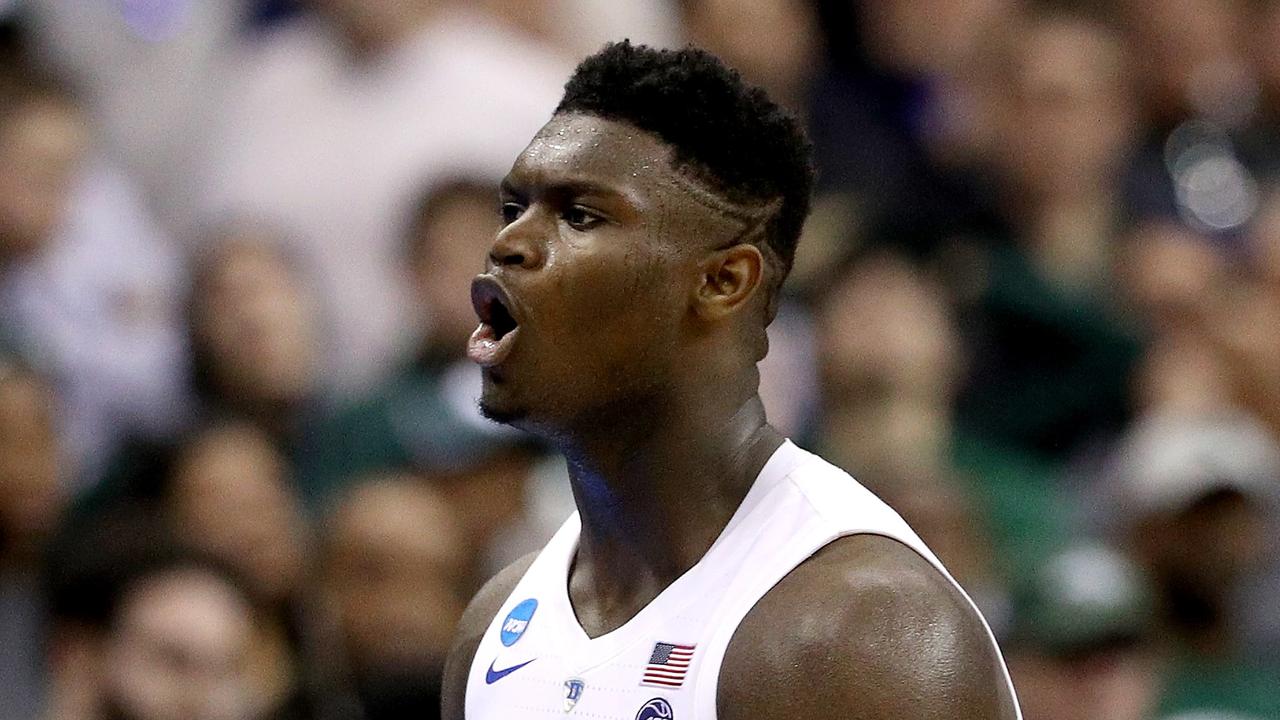 College basketball phenom Zion Williamson is set to spark a $100 million bidding war.