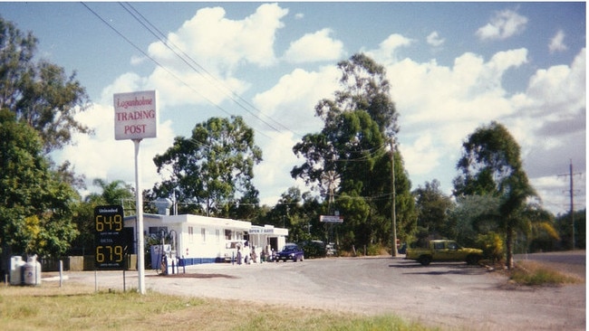 The former Trading Post site at Loganholme circa 1982.