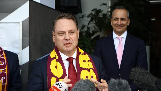 Brisbane Lord Mayor Adrian Schrinner said it was a magic weekend for Brisbane. Picture: David Clark