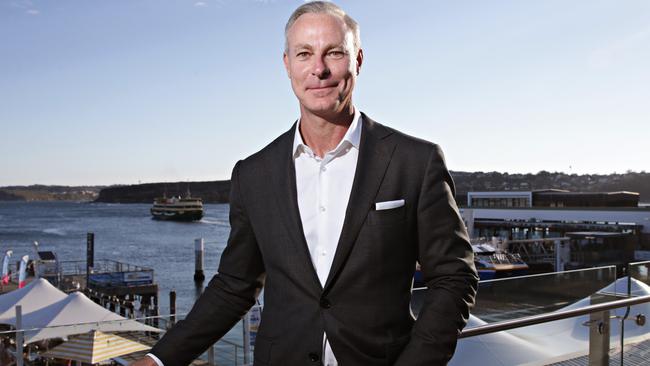 Rockpool Dining Group CEO Thomas Pash at Manly Wharf. Picture: Adam Yip / Manly Daily