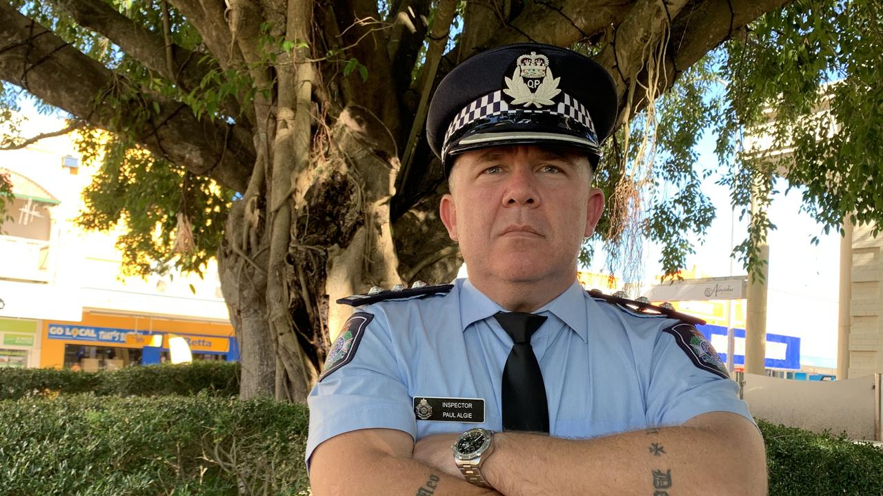 Wide Bay Burnett Police Acting Superintendent Paul Algie