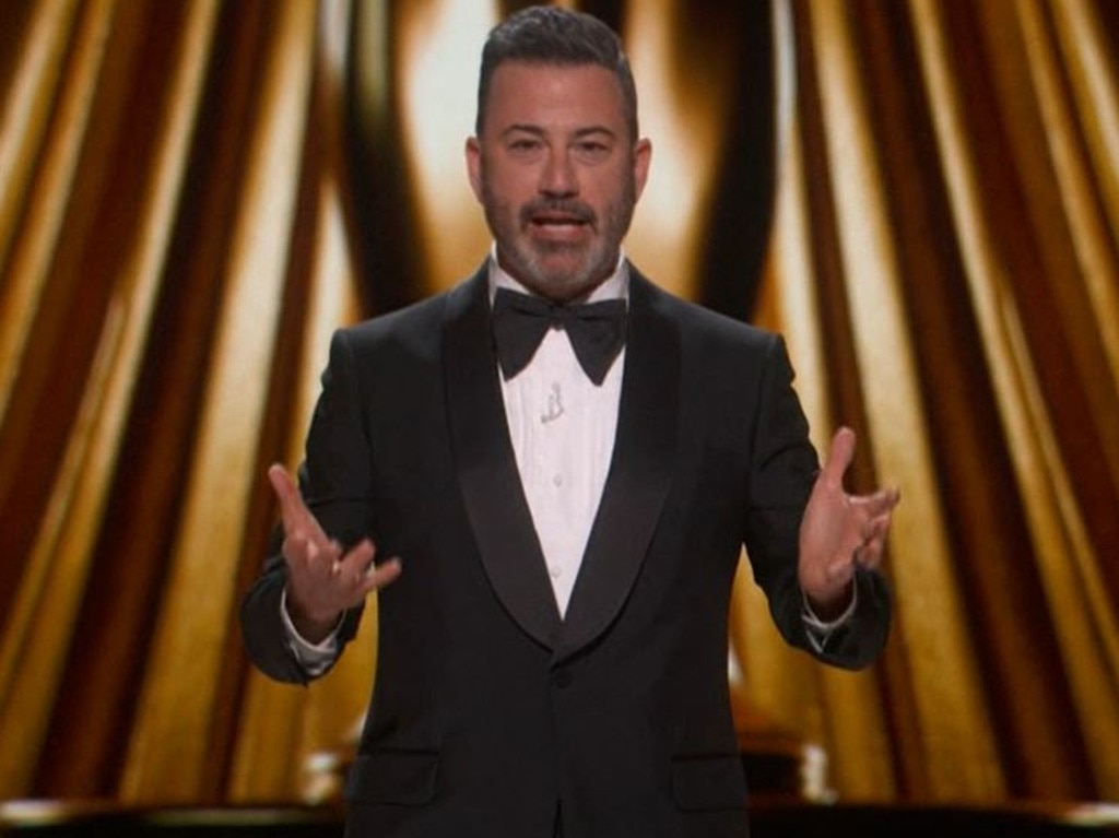 Jimmy Kimmel is hosting this year's Oscars.